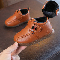 热卖宝宝豆豆鞋男潮1-3岁宝宝皮鞋男1-3岁韩版软底儿童春秋男童冬加绒