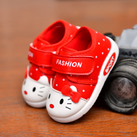 热秋季男童宝宝二棉鞋小童女学步鞋儿童休闲单婴儿皮鞋子0-1-3岁2