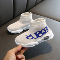 热卖儿童袜子鞋2019秋男童飞织运动鞋新款女童网面小白鞋宝宝休闲单鞋