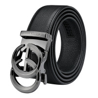 [CK正品]CaecnKoen 2021新款男士真皮腰带自动扣皮带商务正装纯头层牛皮正品休闲裤带男装时尚百搭