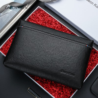 [CK正品]CaecnKoen2020新款男士手拿包男潮真皮休闲手拿包头层牛皮信封包商务男包手抓包时尚百搭