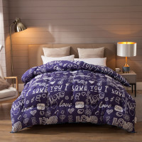 绘窝(HuiWo)保暖摩绒学生宿舍单人寝室加厚加重被芯冬被