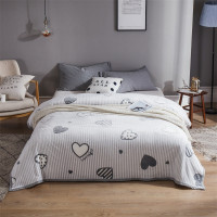 绘窝(HuiWo)家纺 新款保暖加绒加重冬款亲肤毯子毛毯