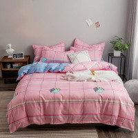 绘窝(HuiWo)家纺 简约ins北欧风小清新植物羊绒床上用品 单品被套