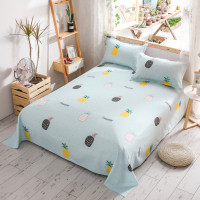 绘窝(HuiWo)家纺 ins简约小清新北欧风芦荟棉单品床单