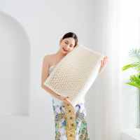 绘窝(HuiWo)家纺 成人学生儿童乳胶枕乳胶枕头 泰国天然乳胶枕 单人舒适枕家用乳胶枕芯 床上用品