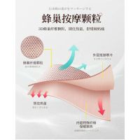 日系蜂巢透气女士三角裤头提臀收腹底裤无痕中腰纯棉裆性感内裤女