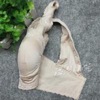 贝茵婷3001无钢圈睡眠文胸薄杯背心式调整胸罩蕾丝抹胸女内衣