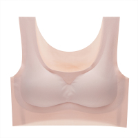 运动内衣女无钢圈聚拢薄款文胸无痕大码背心跑步防震胸罩瑜伽美背