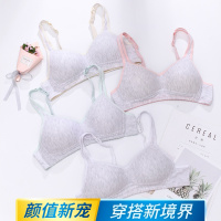 无钢圈内衣女日系薄款初中生发育期定型小胸胸罩高中学生少女文胸