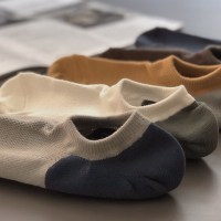 袜子男船袜夏薄款ins潮防臭网眼透气运动短袜日系棉袜低帮浅口袜