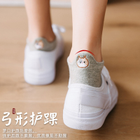 短袜浅口韩国可爱日系夏季薄款低腰船袜女纯棉ins潮短筒袜