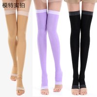 瘦腿袜裤瘦小腿睡觉睡眠过膝美腿塑形强压肌肉型中筒春夏季