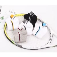 美腿夏季纯棉男性袜子防臭全棉男士排汗船袜运动吸湿男子夏天短袜