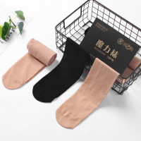 防勾丝袜女薄款夏季遮疤美腿魔力袜踩脚打底连裤防滑肤色钢丝袜子