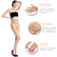 3双装天鹅绒超薄日系美肤素肌隐形防勾丝美腿打底连裤袜女丝袜夏