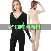 2020新款开档后脱塑身衣女 一体修身连体收腹燃x脂美体内衣