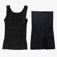 瘦身分体塑身衣美体塑形修复束身产后收腹内衣两件套装女塑型薄款