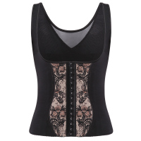 腰背夹品中脉美体塑身衣分体收腹背心式上衣女