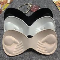 包边胸垫加厚聚拢一片式内衣插片运动文胸内垫美背抹胸垫海绵垫女