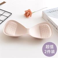 连体一片式胸垫插片文胸衣海绵插垫薄款聚拢运动内衣加厚超厚垫子