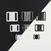 内衣文胸扣子配件大号前扣零件插扣对扣胸罩泳衣金属防滑勾扣纽扣