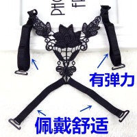 美背带带隐形一字领肩带后背交叉胸带内衣带子性感文胸防滑胸罩