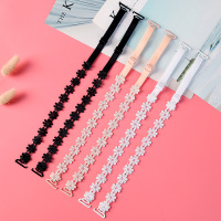 内衣文胸带子透明胸罩带隐形蕾丝肩带女无痕美背带美带性感可外露