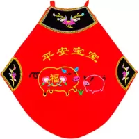 端午节宝宝肚兜婴儿夏季肚兜儿童新生儿肚兜纯棉绣花五毒夏天