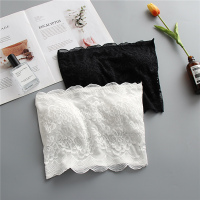 蕾丝无肩带内衣女少女裹胸抹胸打底防走光美背款内搭背心无带文胸