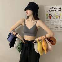 美背文胸内衣女小胸聚拢无钢圈薄款性感抹胸夏学生胸罩收副乳裹胸