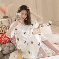 睡裙女夏季韩版中长款莫代尔睡裙夏天薄款少女学生全棉家居服睡衣