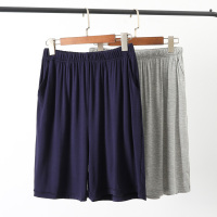 男士莫代尔短裤居家夏季薄款睡裤宽松五分裤可外穿大裤衩沙滩裤