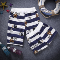 男士宽松短裤情侣沙滩裤家居睡裤男夏季卡通五分裤潮流大裤衩韩版