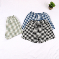 夏季纯棉情侣居家短裤男女睡裤大裤衩沙滩裤日系薄款家居外穿宽松