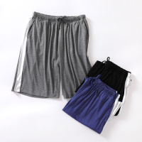 莫代尔睡裤男士家居裤短裤宽松五分裤沙滩裤大裤衩夏季薄款运动