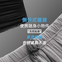 2条装 莫代尔男士睡裤男夏天薄款居家裤衩可外穿运动冰丝大码短裤