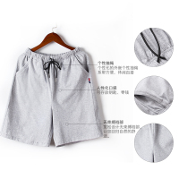 睡裤男士纯棉睡裤五分裤男短裤宽松睡裤运动裤睡短裤居家裤沙滩裤