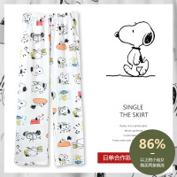 史努比空调单条睡裤女夏长裤纯棉薄款外穿可爱卡通全棉单件家居裤