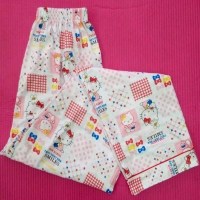 女士全棉质家居裤春夏薄款睡裤针织纯棉睡裤休闲空调裤猫卡通长裤