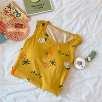 吊带睡裙女夏季纯棉短袖背心睡衣性感带胸垫可外穿学生长款连衣裙