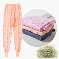 3条女士秋裤中老年老人全棉纯棉老式打底裤单层棉毛睡裤妈妈衬裤