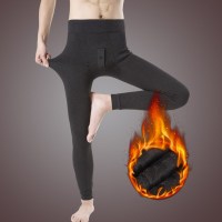 保暖裤男加绒加厚修身冬季单件打底弹力紧身秋裤弹力青年毛绒棉裤