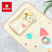 婴儿冰丝凉席儿童透气新生儿幼儿园夏宝宝婴儿床凉席+枕头