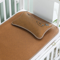 婴儿床凉席垫子新生儿童幼儿园冰丝夏季宝宝凉爽透气午睡席子夏天