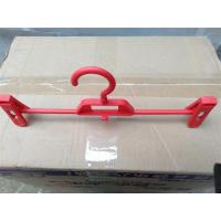 塑料痕成人裤架裤裙内衣撑子汉服夹子多功能儿童衣架服装店裤挂|红色 5个