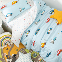 家纺全棉三/四件套儿童被套床上用品纯棉套件床单汽车