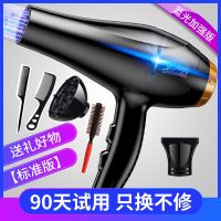 发廊电吹风家用大功率理发店大风吹风机学生宿舍吹头发的吹风筒|三插头大风力版2000w送五