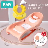 儿童洗头躺椅洗头发宝宝洗头床洗发神器可折叠洗头椅婴儿小孩家用|茱萸粉+洗头帽(送洗头刷+排水管)