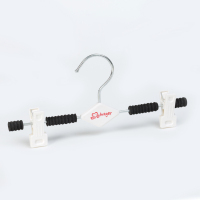 童装店儿童衣架衣挂服装店小孩防滑海绵塑料衣架裤架裤夹|儿童海绵裤夹352【黑色】 50个